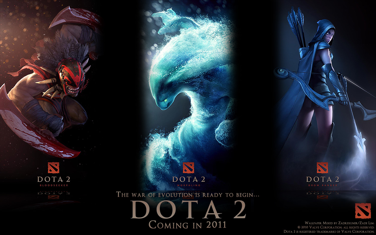 All Wallpaper Dota 2 Heroes - HD Wallpaper 