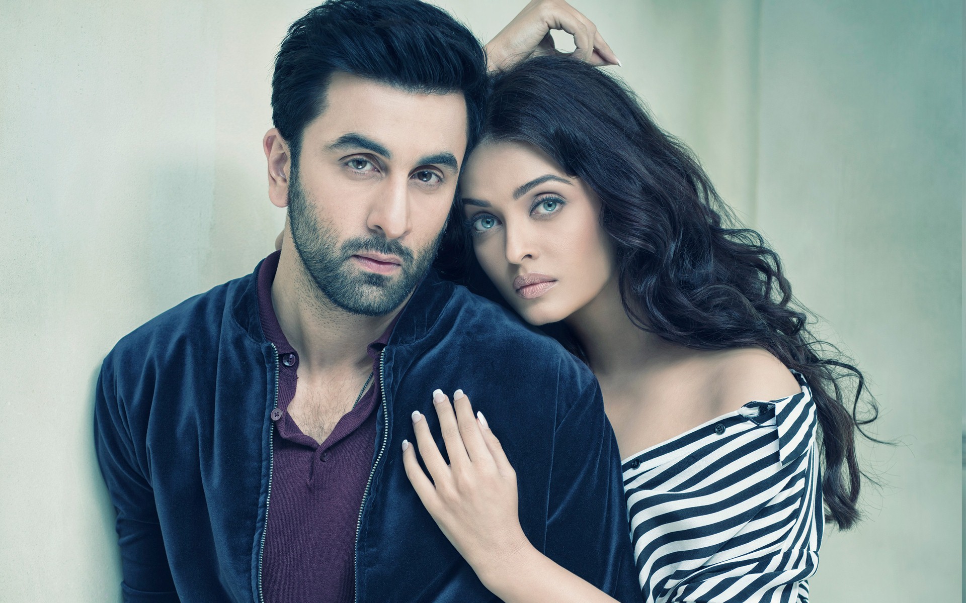 Bollywood Celebrity Ranbir Kapoor And Aishwarya Rai - Aishwarya Ranbir Photoshoot Hd - HD Wallpaper 