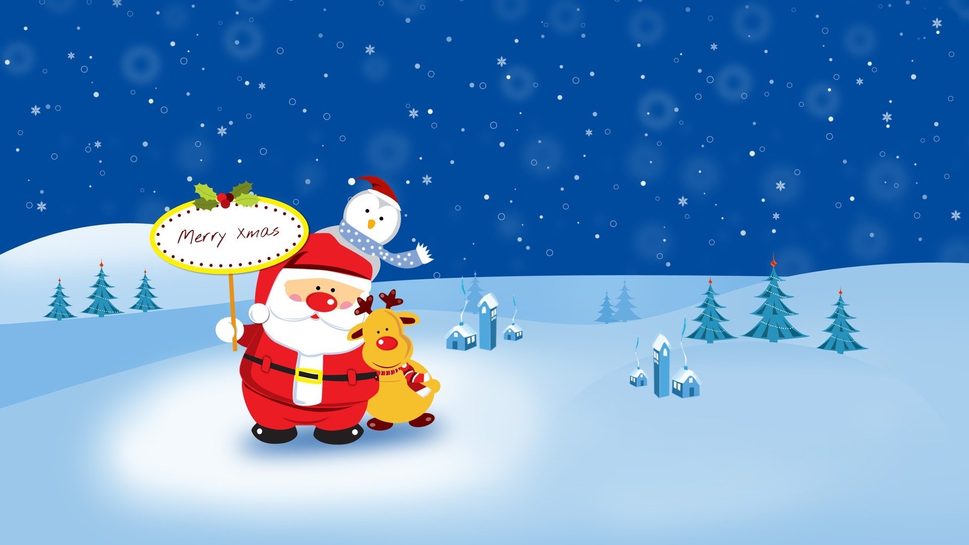 Animated Christmas Wallpapers Free Download 12 
 Data - Merry Christmas New Challenge - HD Wallpaper 