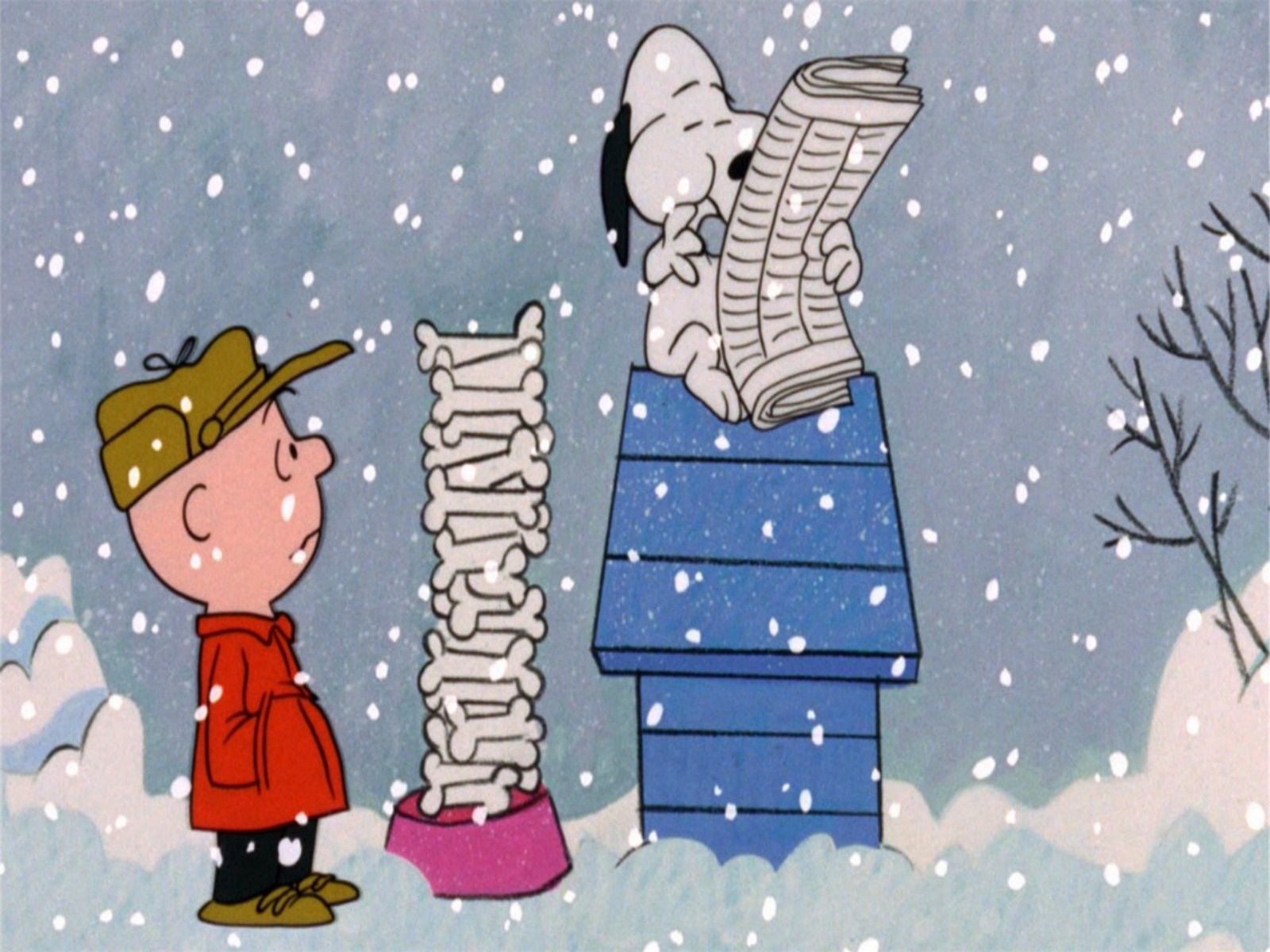 Download Free Charlie Brown Christmas Wallpaper - Charlie Brown Christmas Stills - HD Wallpaper 