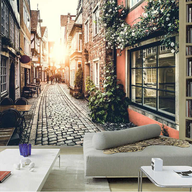 3d Wallpaper Town - HD Wallpaper 