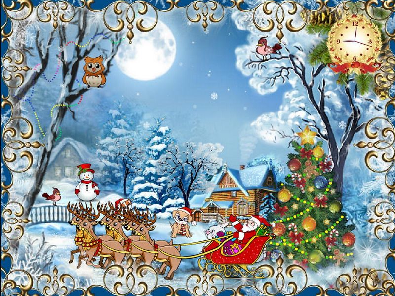 Christmas Greetings Images Free Download - HD Wallpaper 