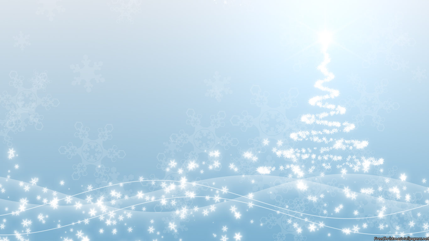 Free Christmas Background - Christmas Background Light Blue - HD Wallpaper 
