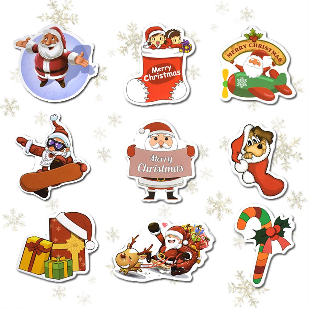 Happy Christmas Stickers - HD Wallpaper 