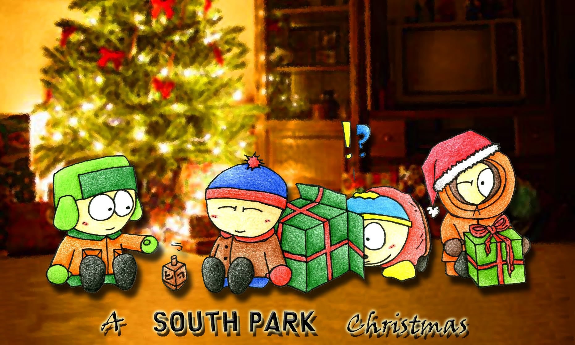 South Park Christmas Background - HD Wallpaper 