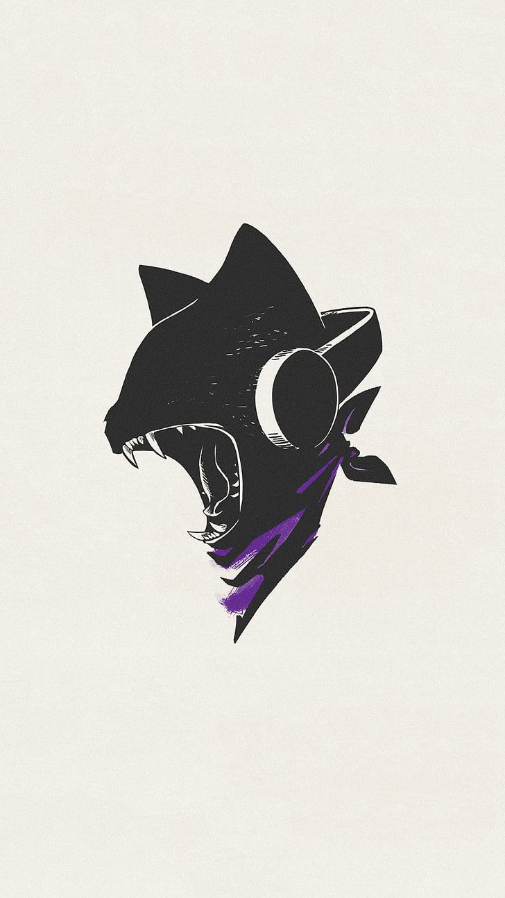 Minimalism, Monstercat, Portrait Display, Simple, Simple - Monstercat Uncaged - HD Wallpaper 