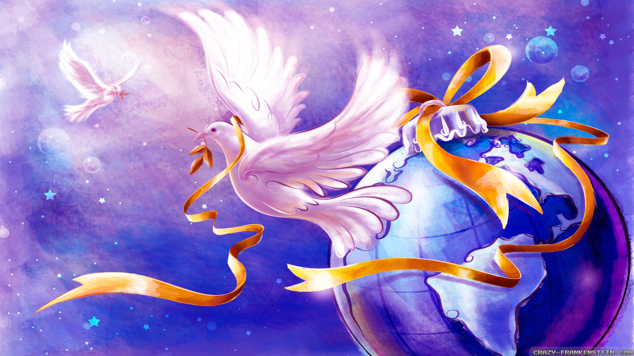 Peace Dove Facebook Cover - HD Wallpaper 