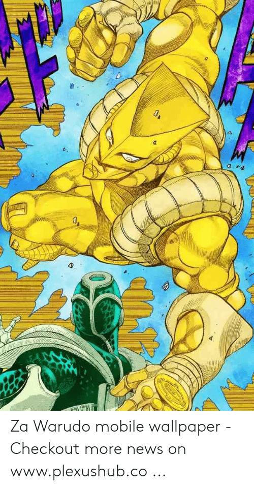 Za Warudo Mobile Wallpaper - Za Warudo Wallpaper Iphone - HD Wallpaper 