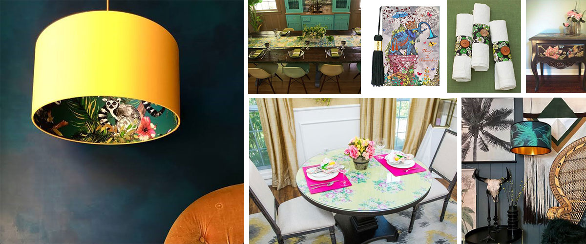 Wallcovering Alternative Uses For Wallpaper Blog - Dining Room - HD Wallpaper 