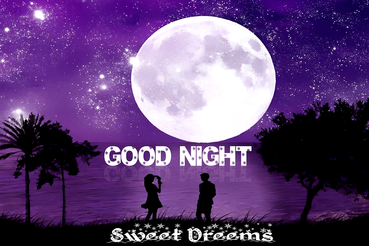Good Night Sweet Dreams High Definition Wallpapers - Love Good Night Image Hd Quality - HD Wallpaper 
