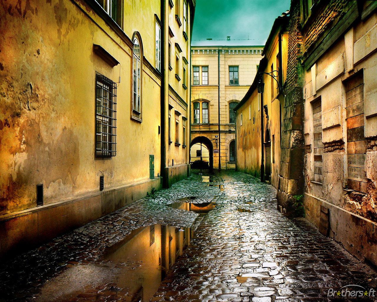 Old Town Street Wallpaper, Free Old Town Street Wallpaper - Street View Images Hd - HD Wallpaper 