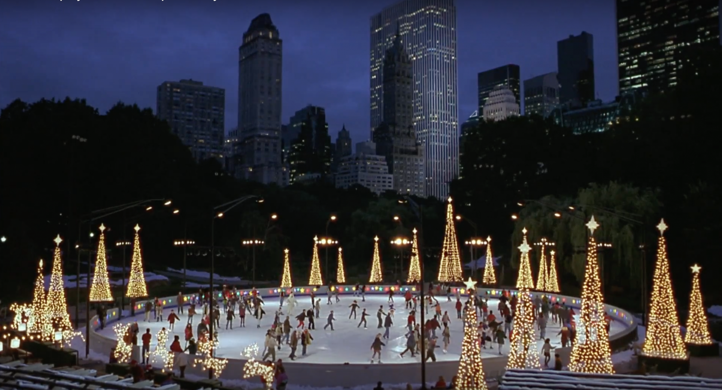 Wollman Rink In Serendipity - Wollman Rink Central Park Christmas - HD Wallpaper 