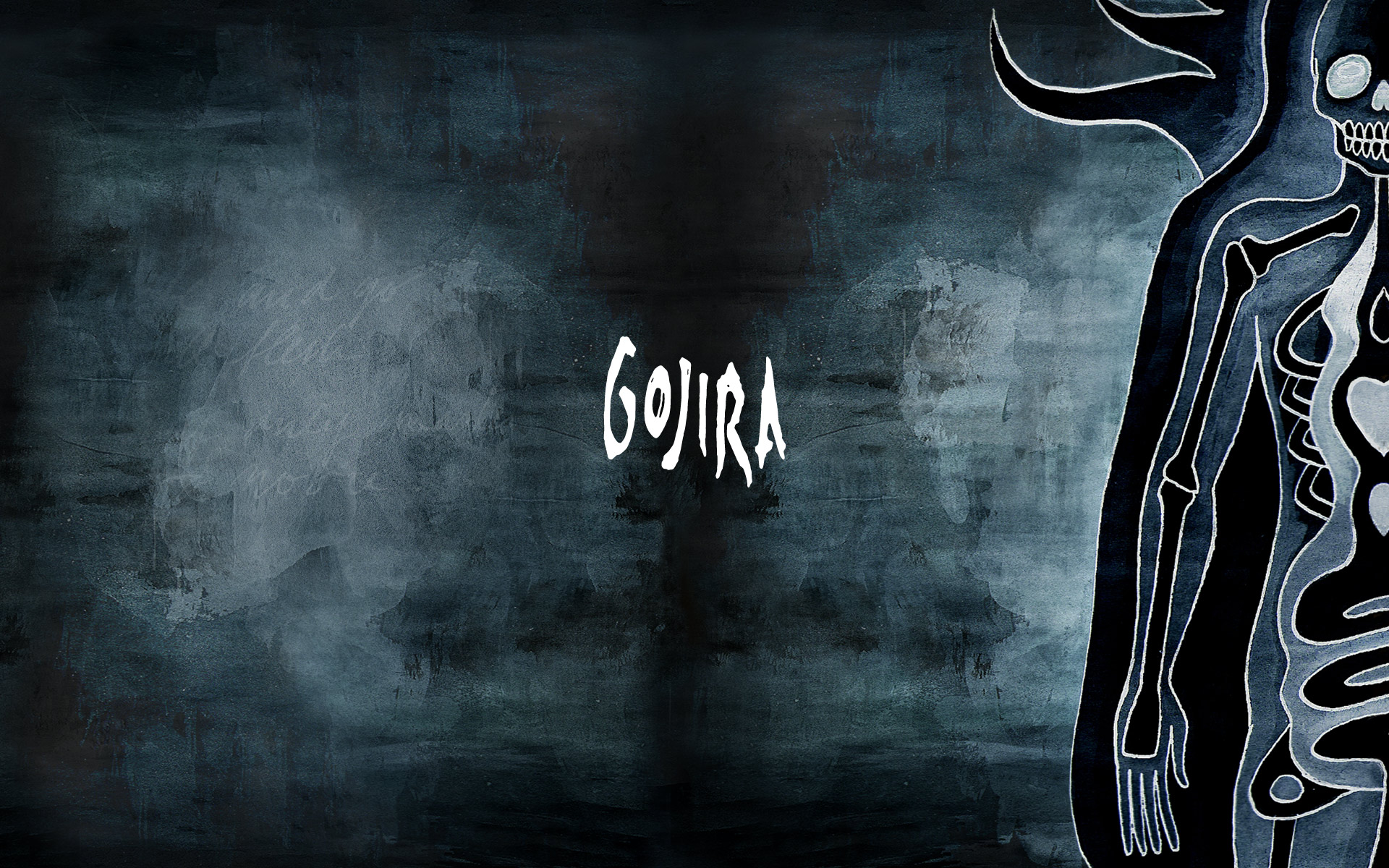 Gojira Wallpaper Gojira-wallpaper08 - Gojira The Flesh Alive - HD Wallpaper 