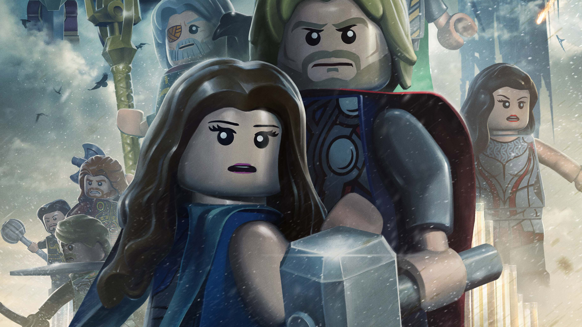 Lego Marvel Super Heroes Wallpaper - Next Upcoming Lego Games - HD Wallpaper 