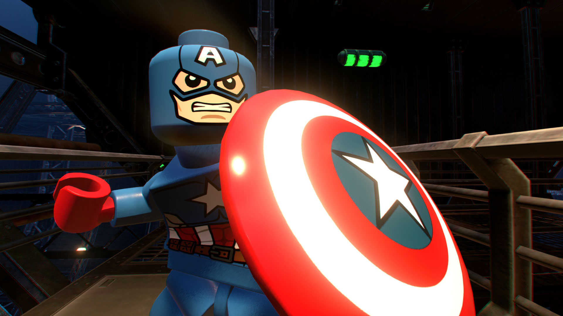 Lego Marvel Captain America In Game - HD Wallpaper 
