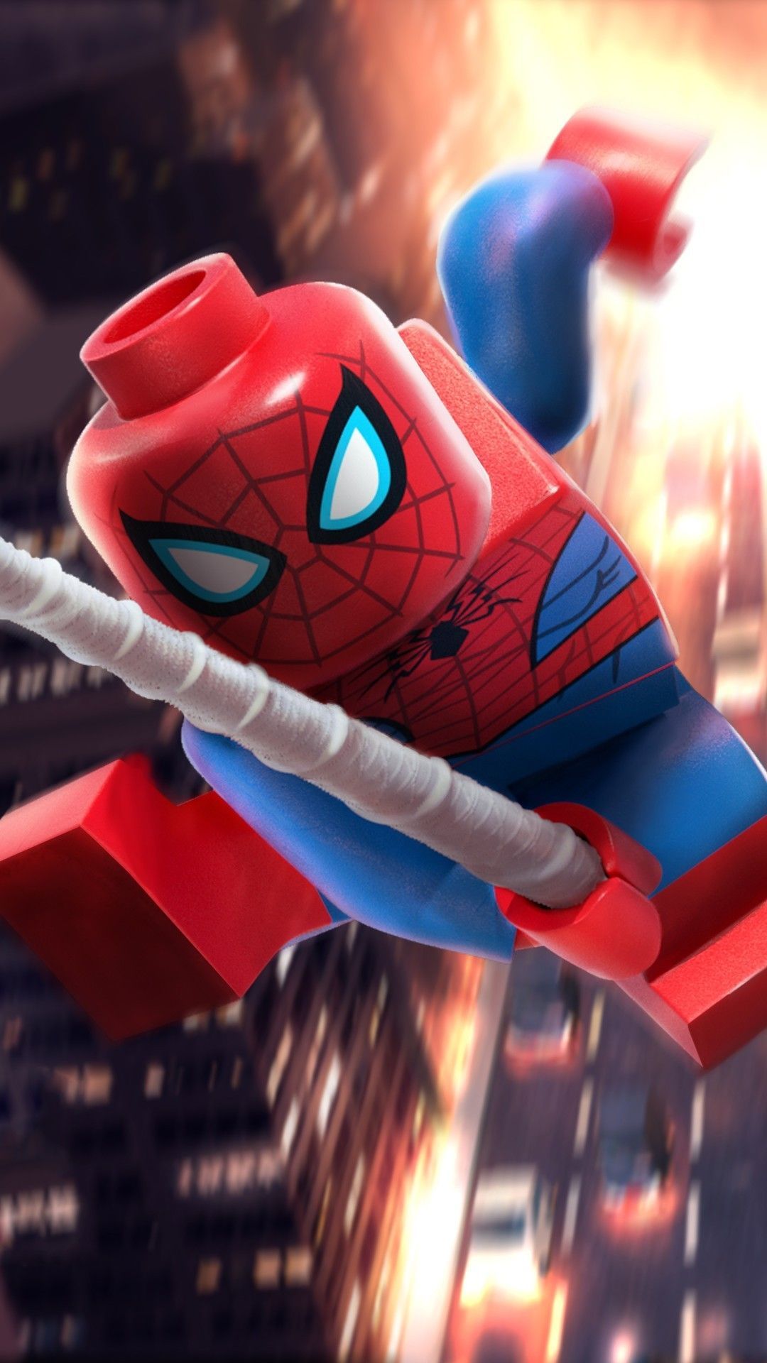 Lego Spiderman Movie - HD Wallpaper 