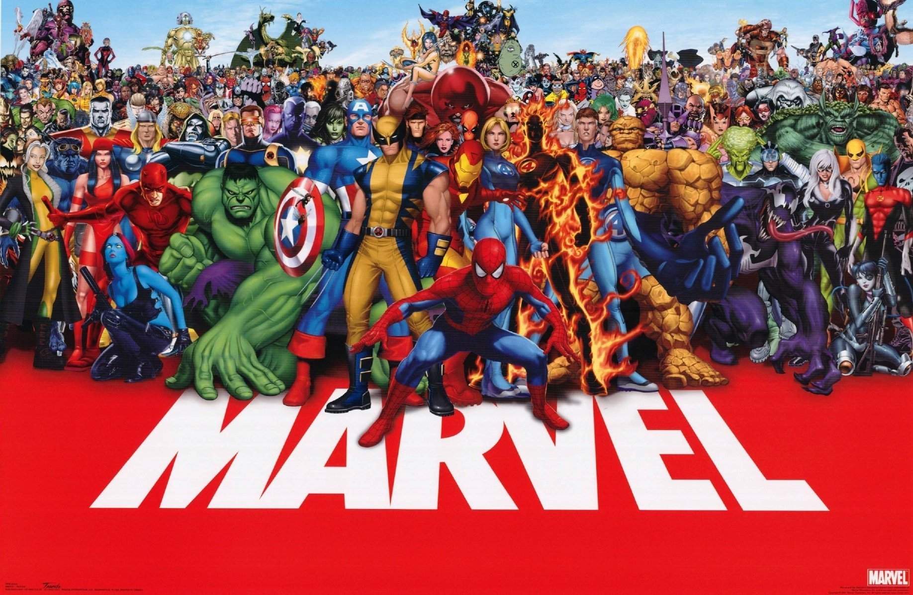 Marvel Universe - HD Wallpaper 