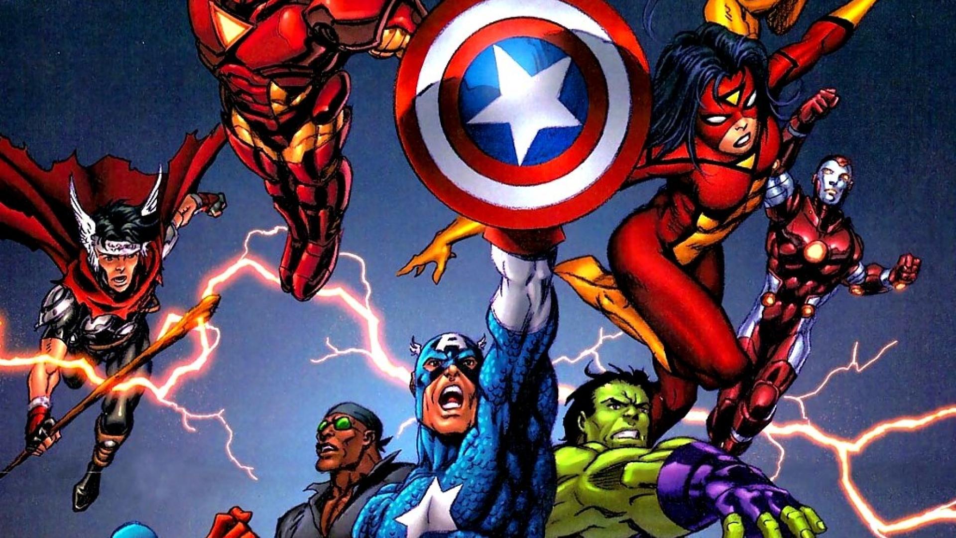 Avengers Cartoon Wall Paper - 1920x1080 Wallpaper Avengers Cartoon Wall Paper - 1920x1080 Wallpaper