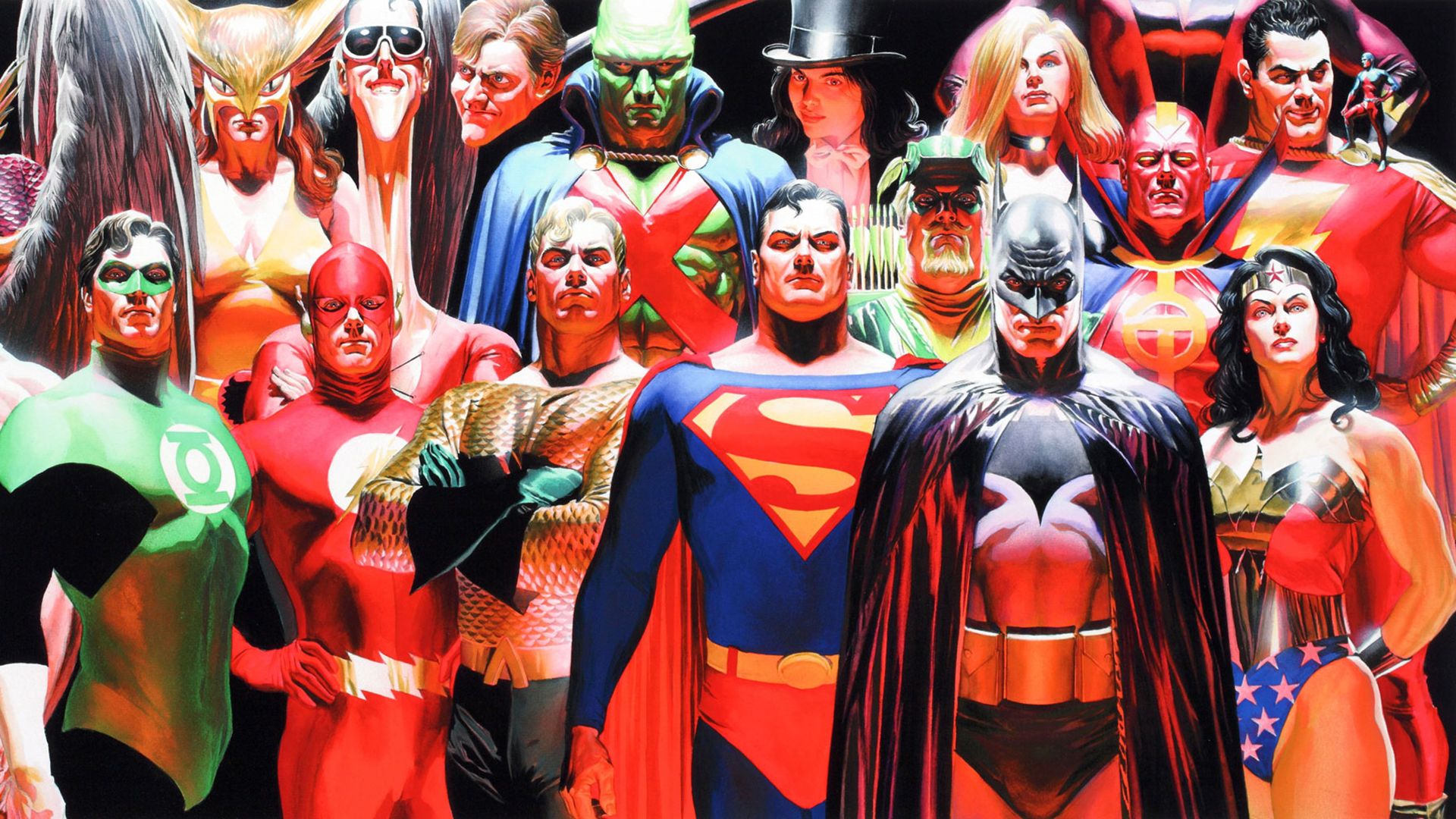 Dc Comics Alex Ross - HD Wallpaper 