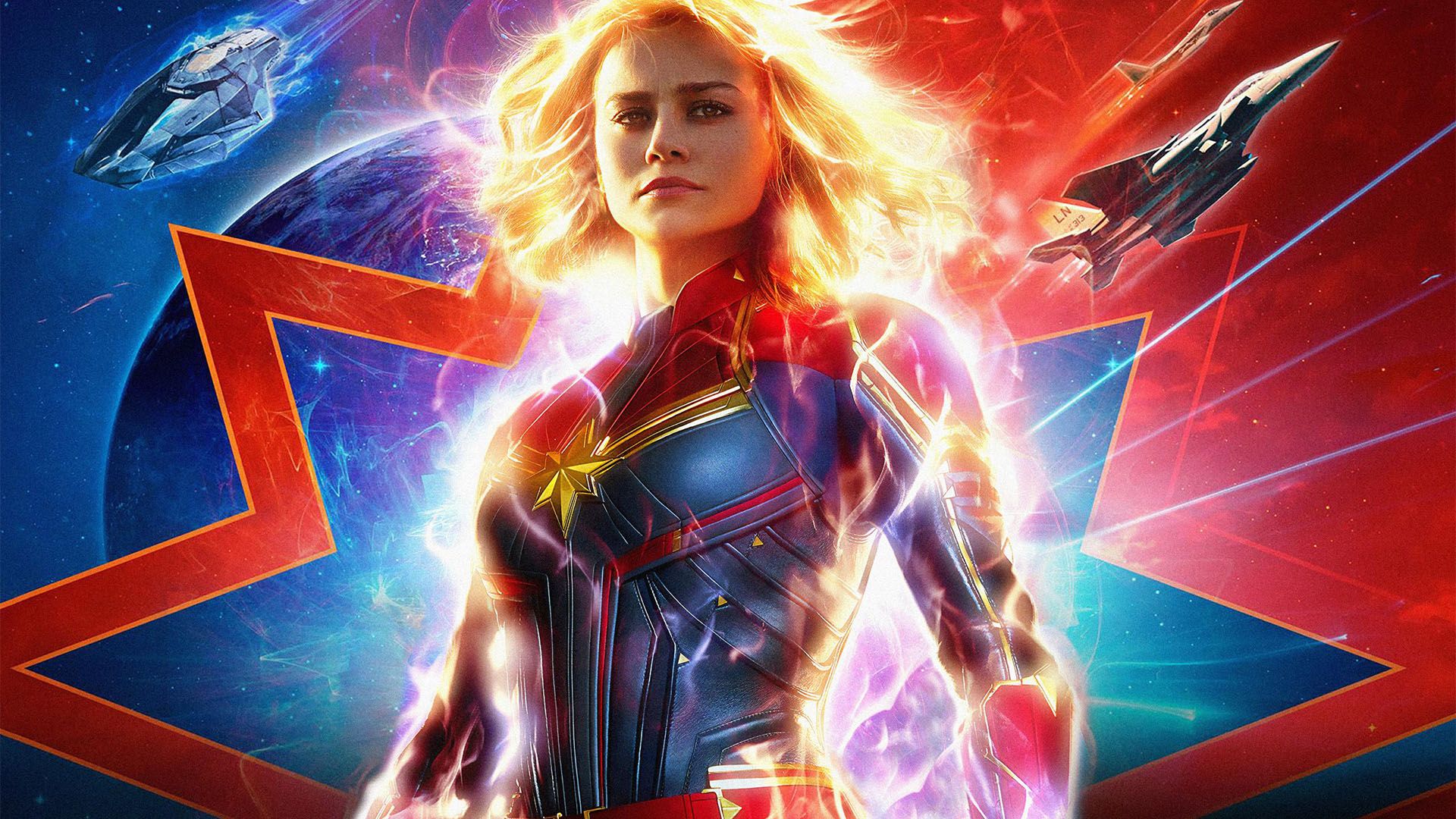 Captain Marvel - HD Wallpaper 