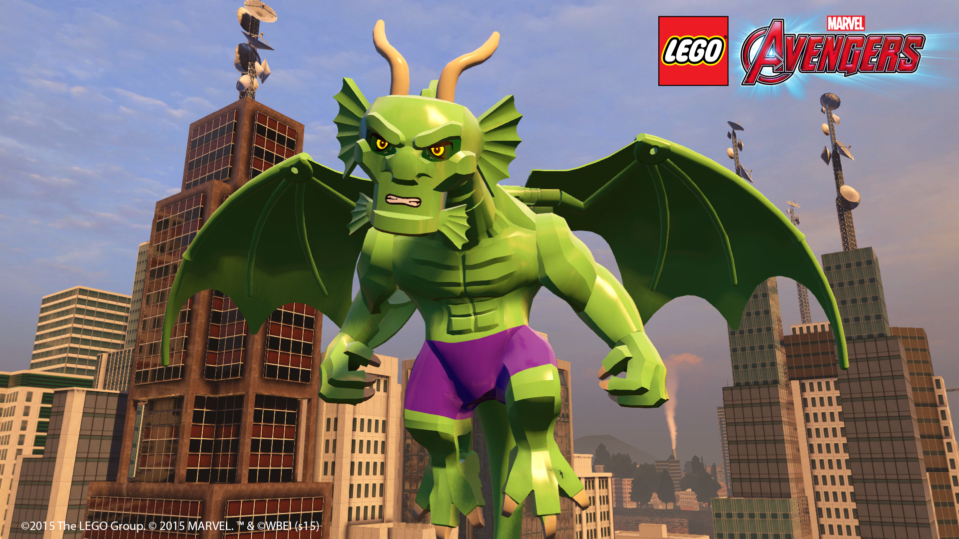 Lego Marvel Fin Fang Foom - HD Wallpaper 