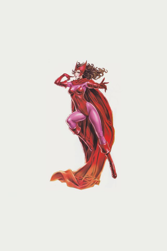 Scarlet Witch Avengers Comics Illust Art Film Iphone - Bishoujo Scarlet Witch Art - HD Wallpaper 