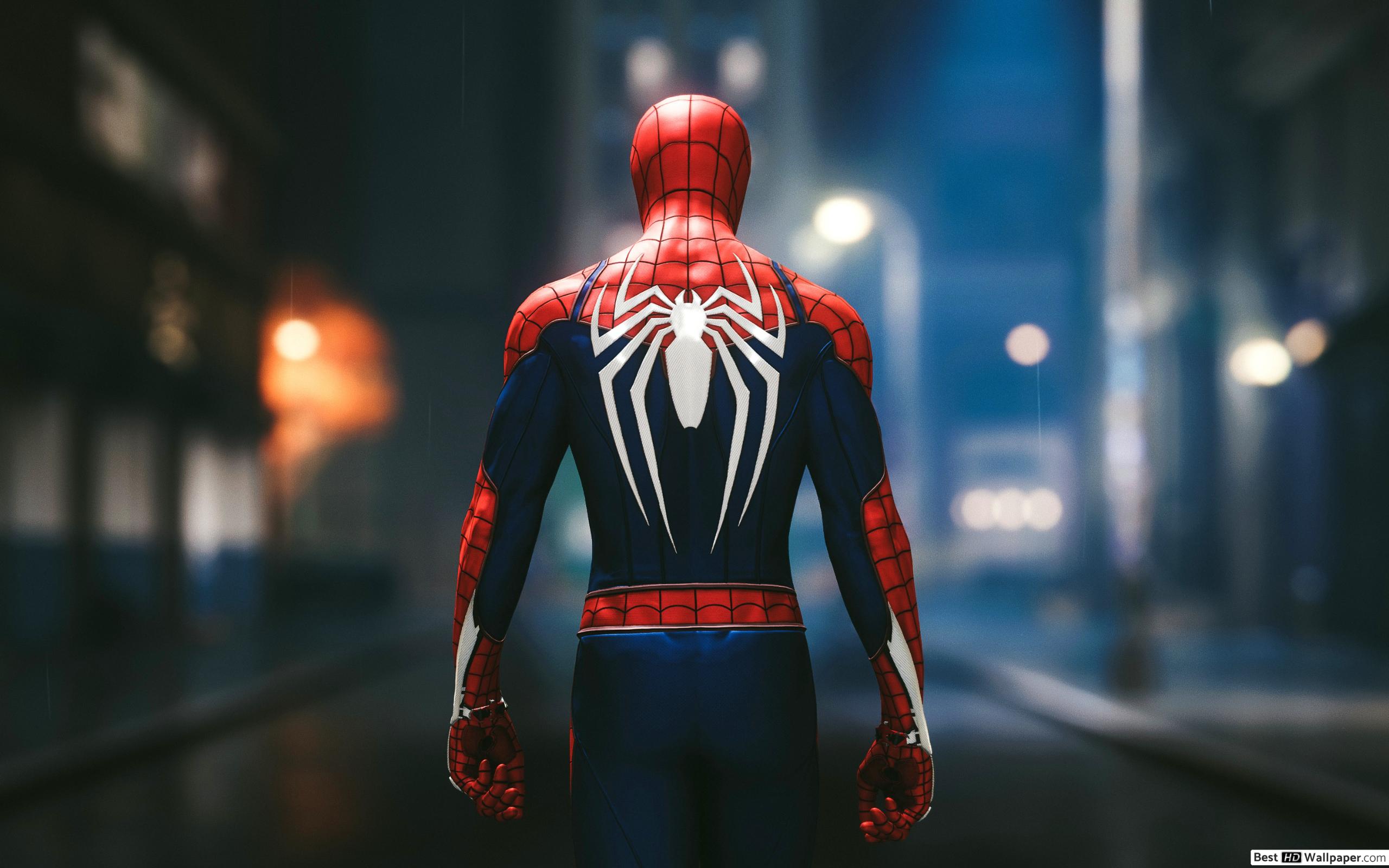 Spiderman Ps4 Wallpaper Hd - HD Wallpaper 