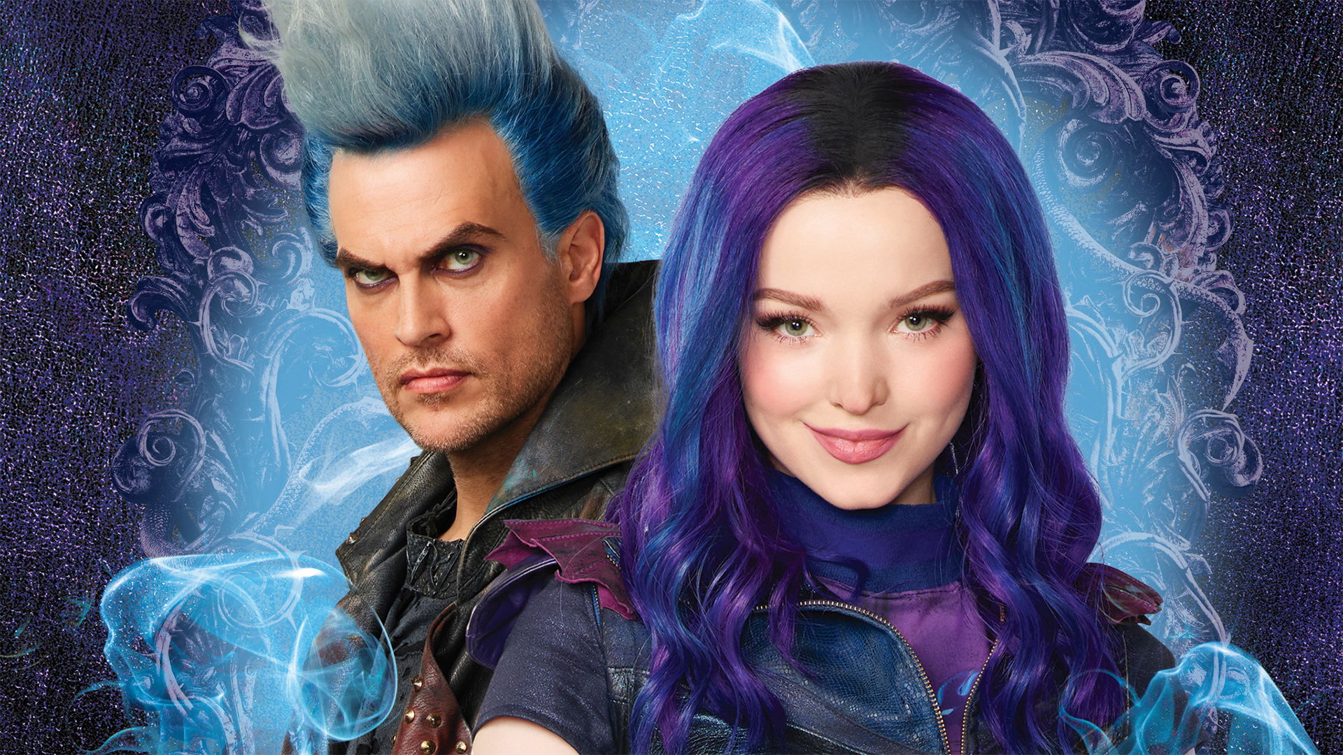 Disney Descendants 3 Like Father Like Daughter - Descendants 3 Mal And Hades - HD Wallpaper 