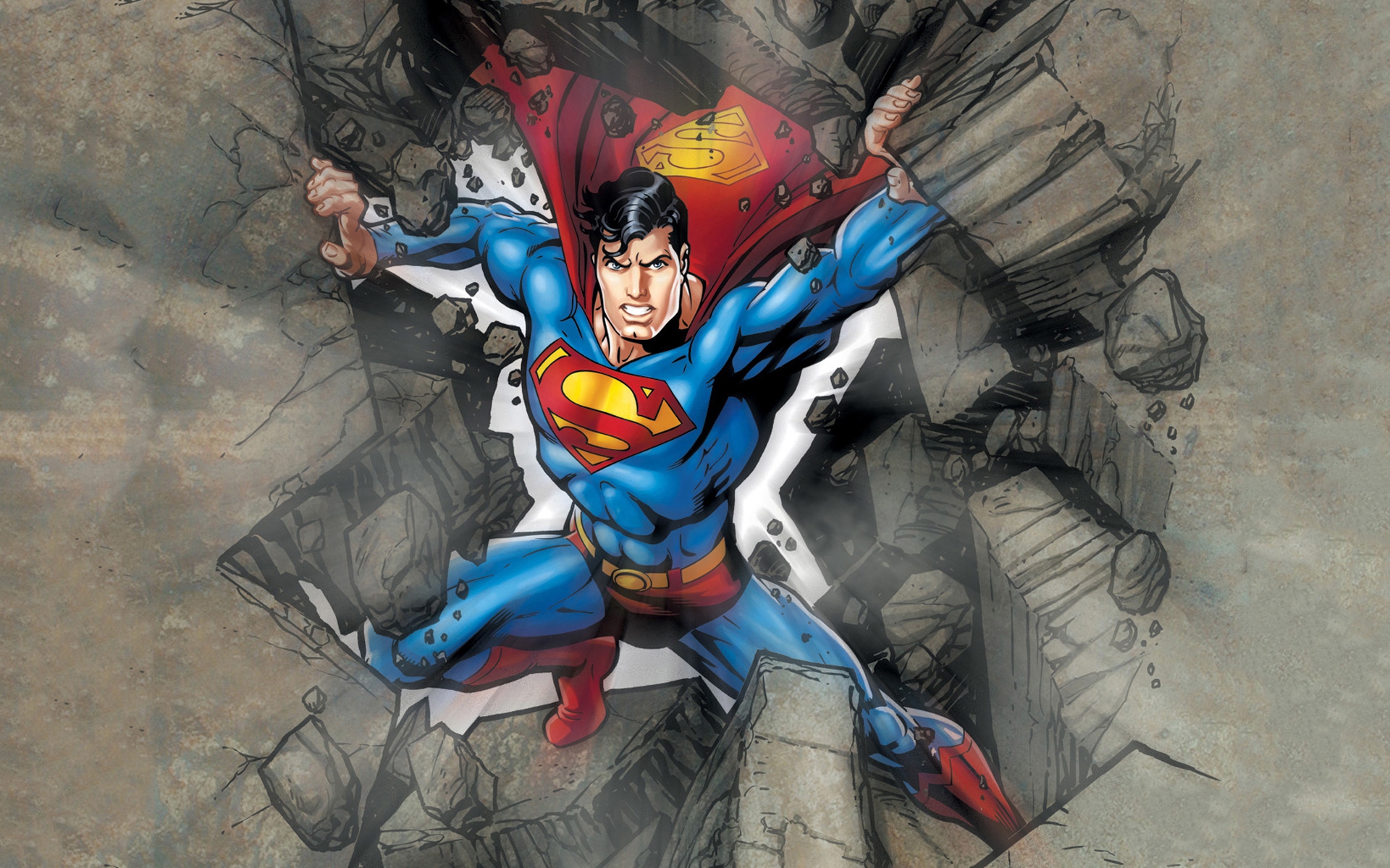 Superman Wide Desktop Background - HD Wallpaper 
