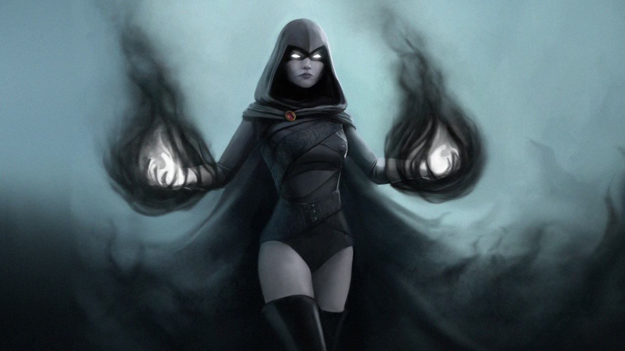 Raven Hd Backgrounds Teen Titans - HD Wallpaper 