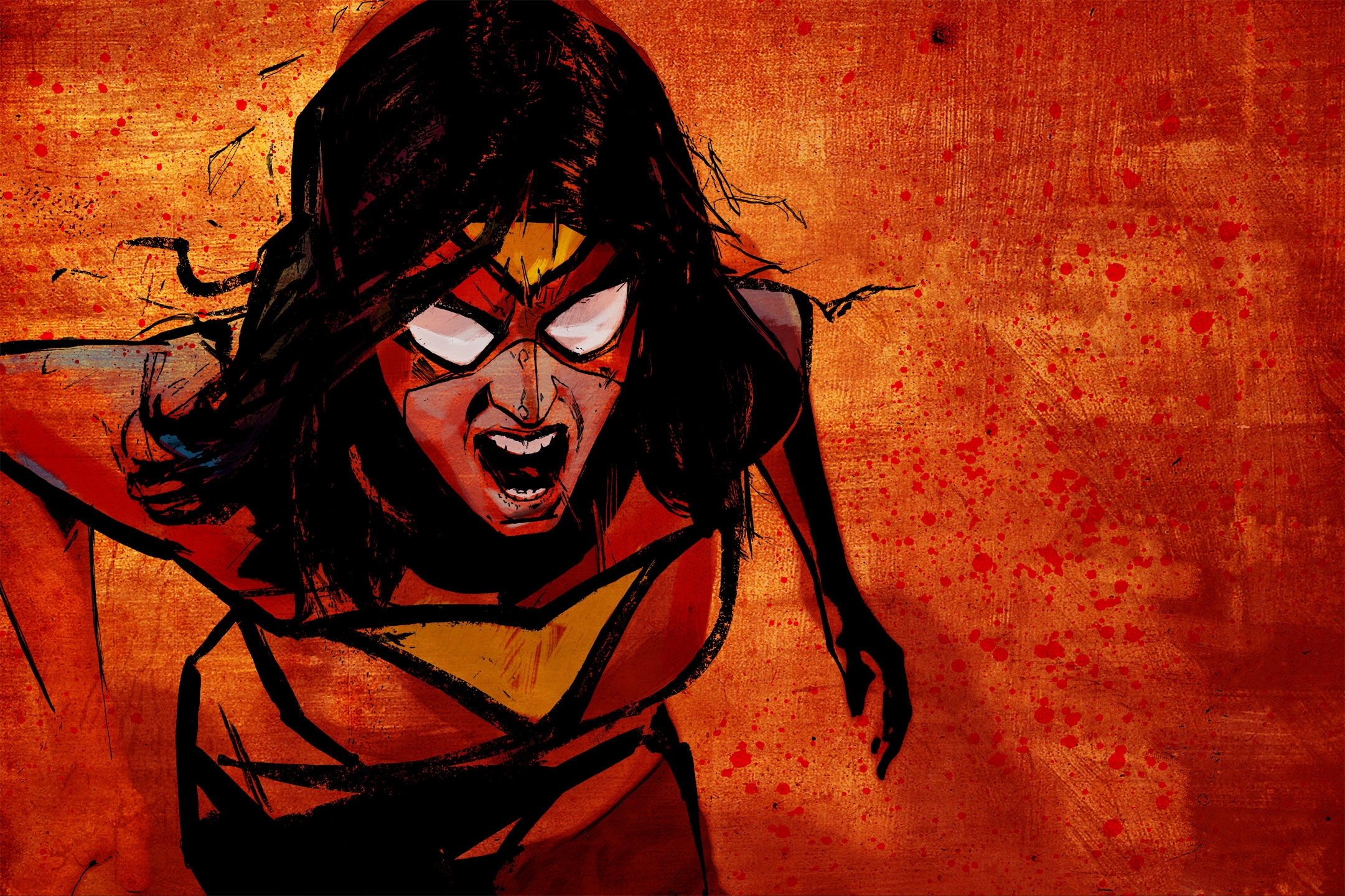 Jessica Drew Alex Maleev - HD Wallpaper 