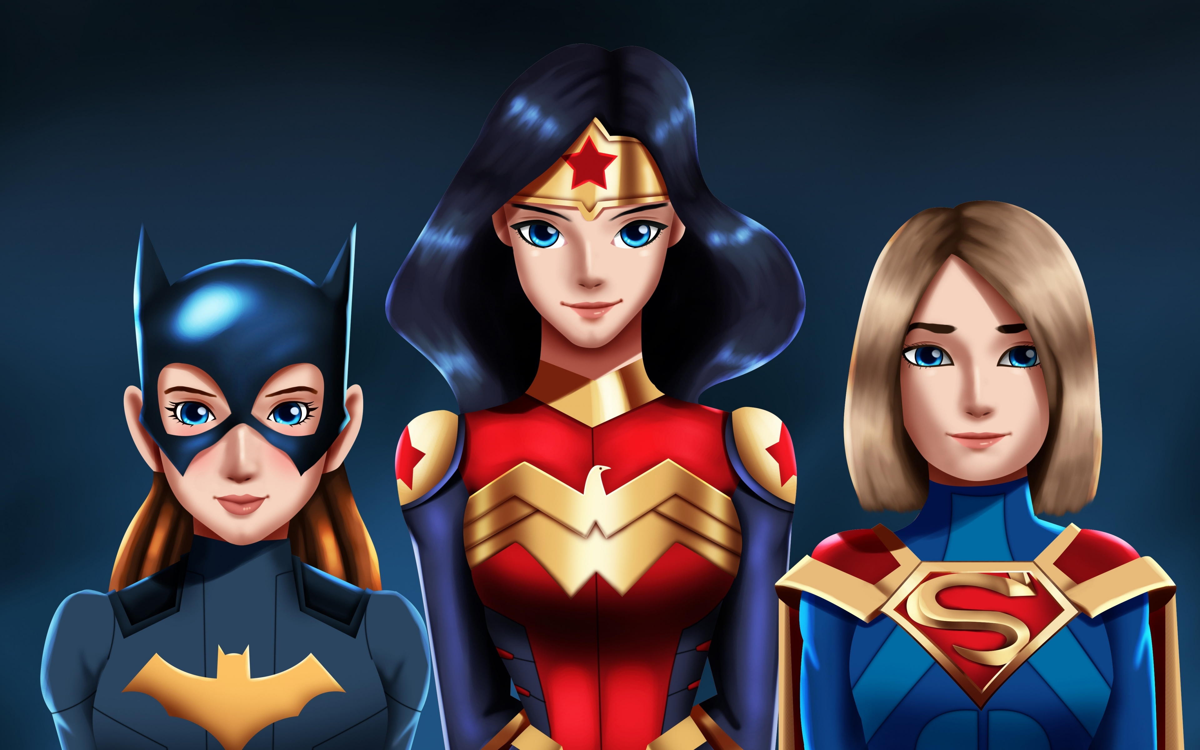 Wonder Woman, Batwoman, Supergirl, Superheroes, Girls, - Super Hero Girls Sexy - HD Wallpaper 