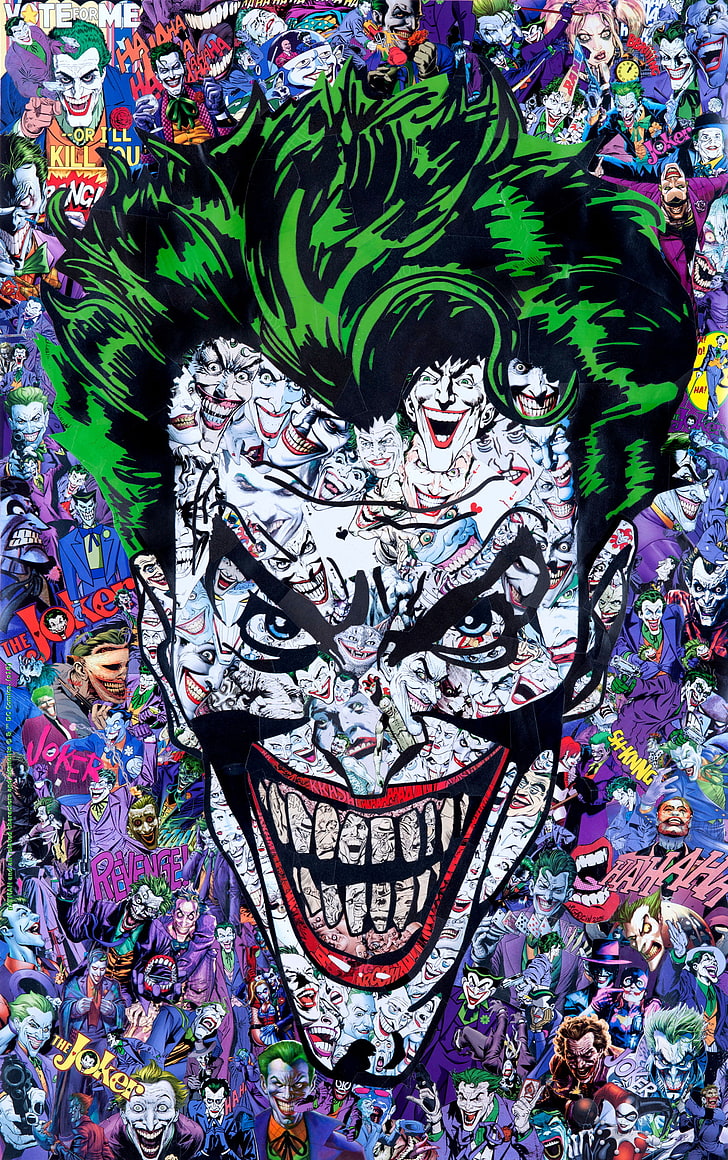 Comics Wallpaper Joker Hd - HD Wallpaper 