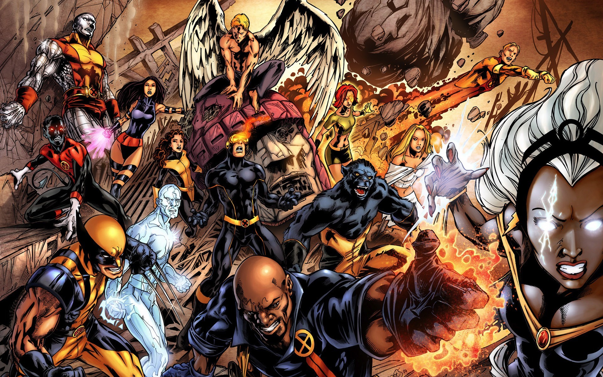 Storm X Men Comics Wallpaper Download Free Data Src - X Men Wallpaper Hd -  1920x1200 Wallpaper 