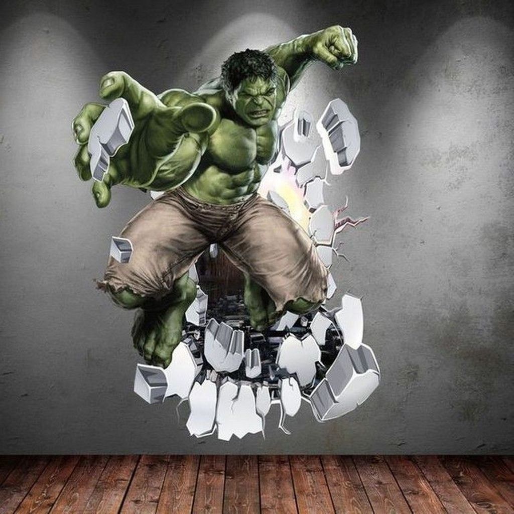 Magnificient Superhero Theme Ideas For Boy’s Bedroom - Illustration - HD Wallpaper 