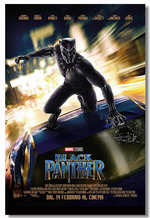 Black Panther Movie Poster Mill - HD Wallpaper 