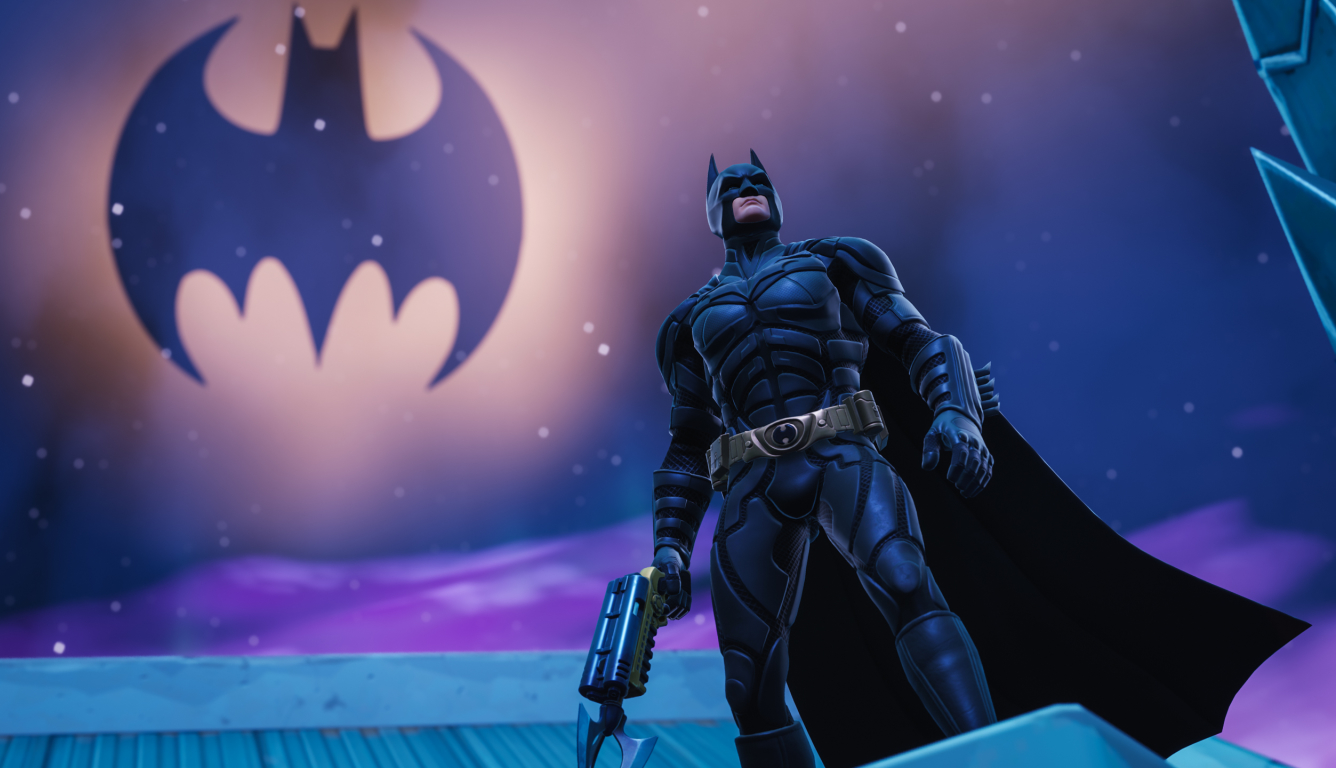 Batman Wallpaper Fortnite - HD Wallpaper 