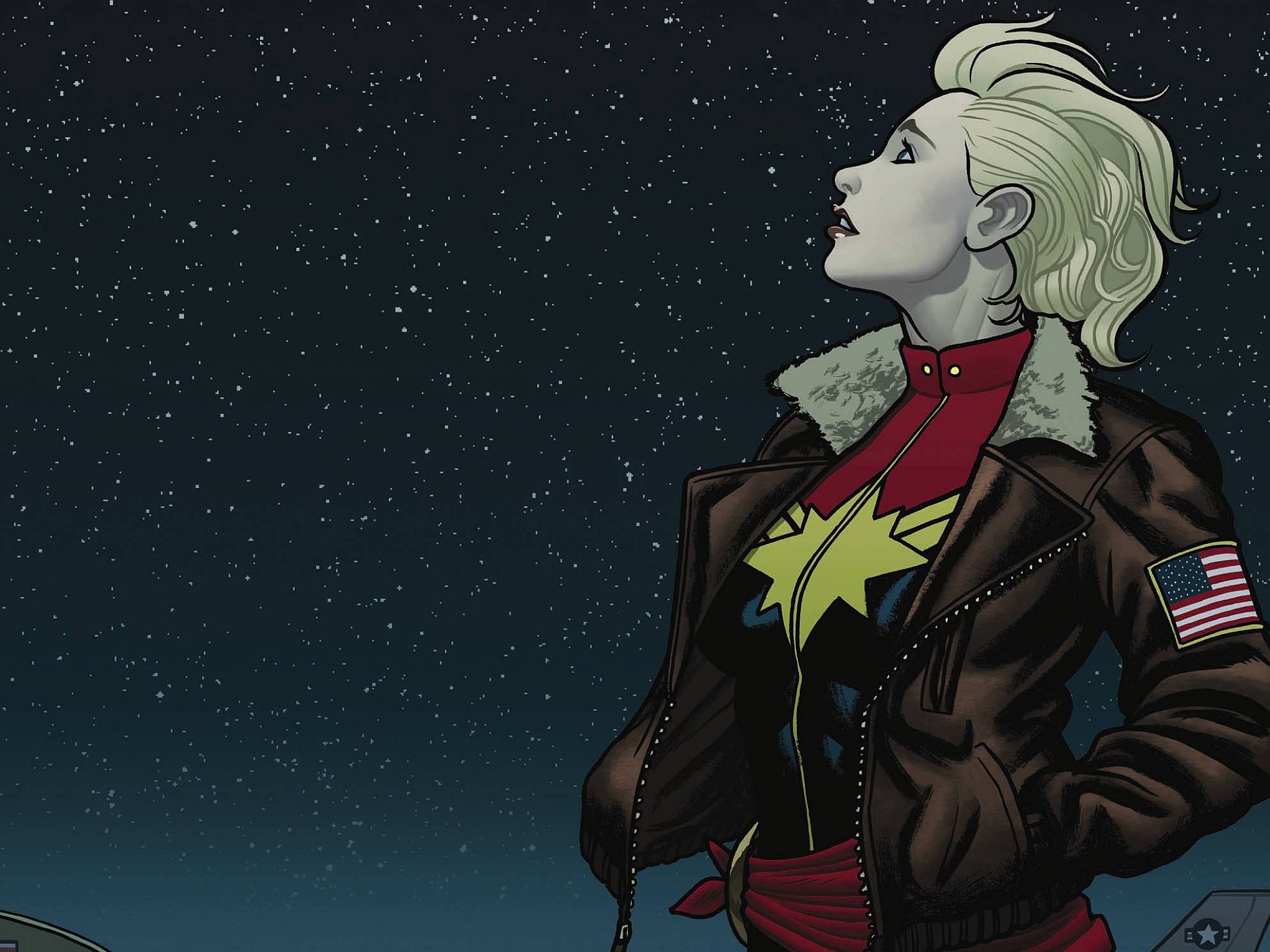 Best Captain Marvel Wallpaper Id - Captain Marvel Wallpaper Comic - HD Wallpaper 