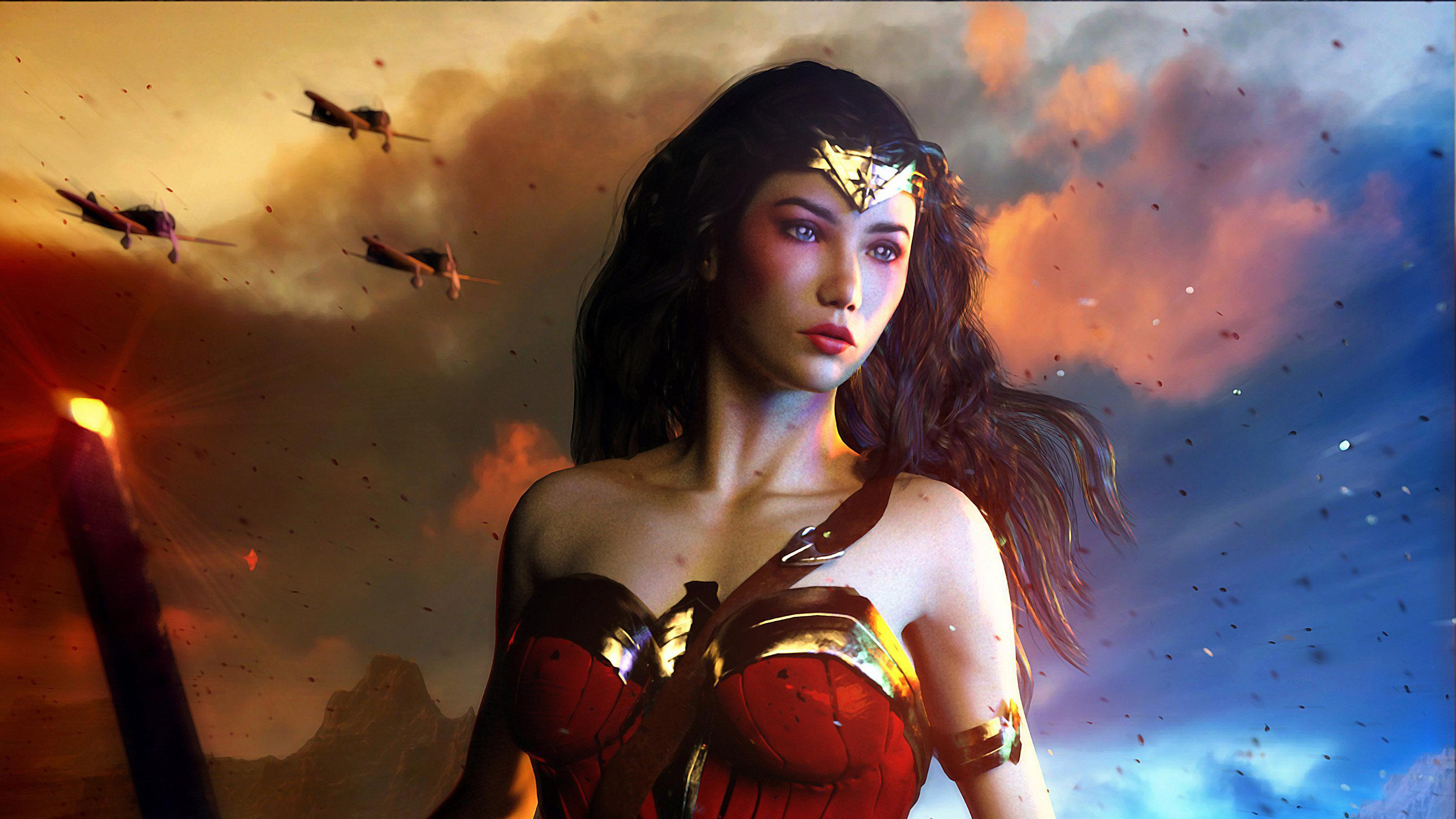 Female Superhero Wallpaper - HD Wallpaper 