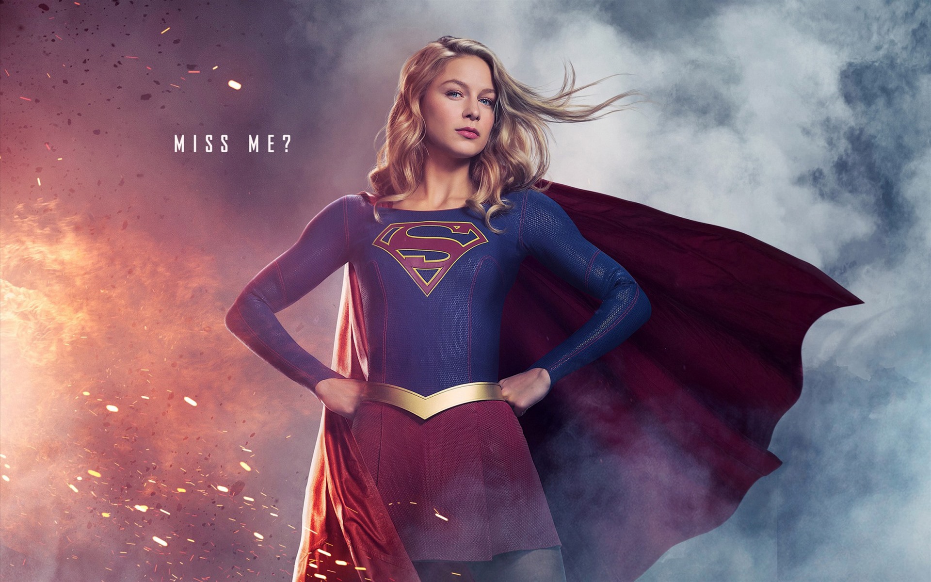 Wallpaper Supergirl, Tv Series, Blonde Girl, Superhero - Supergirl Skirt Vs Pants - HD Wallpaper 