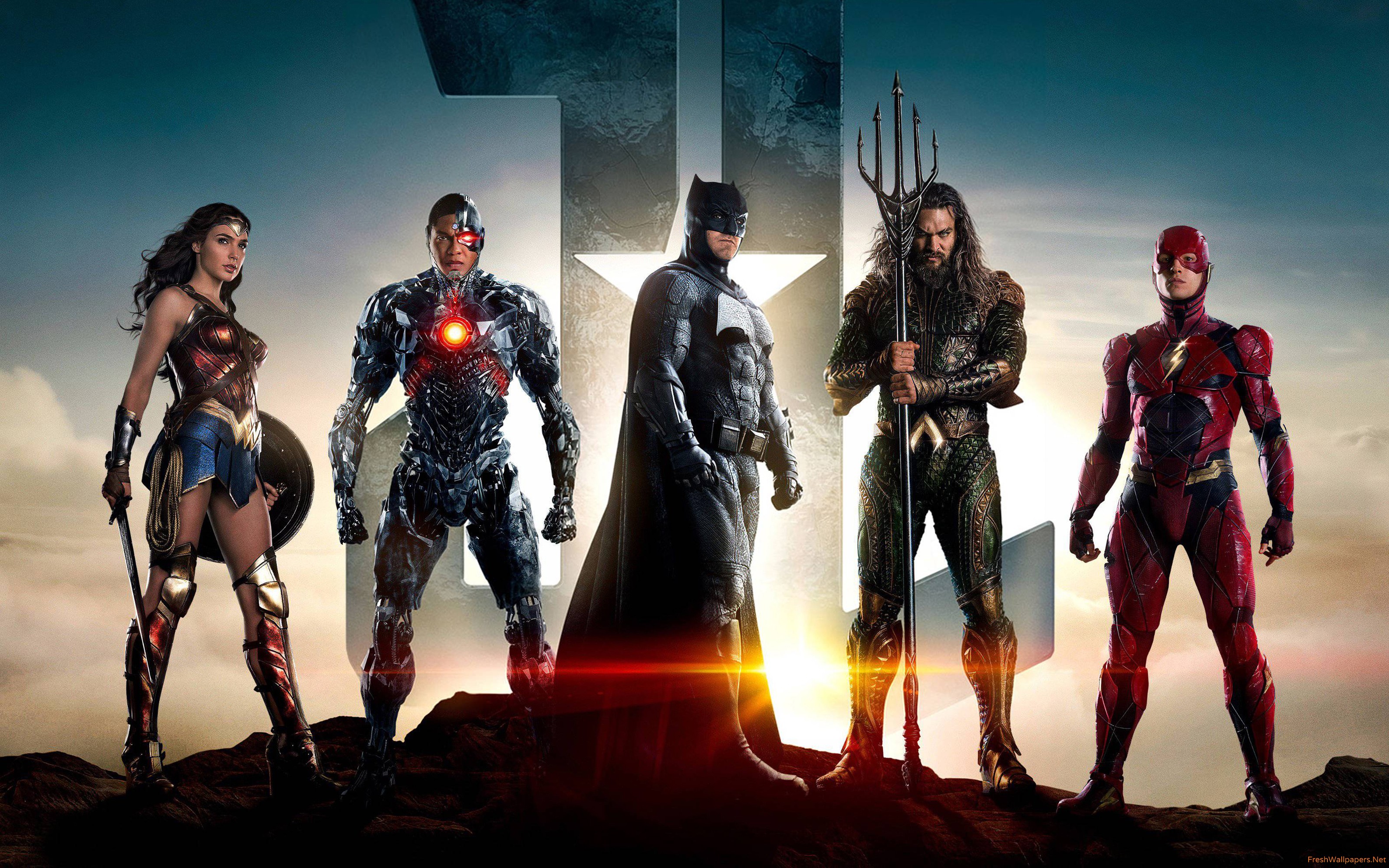 Justice League Background Hd - HD Wallpaper 