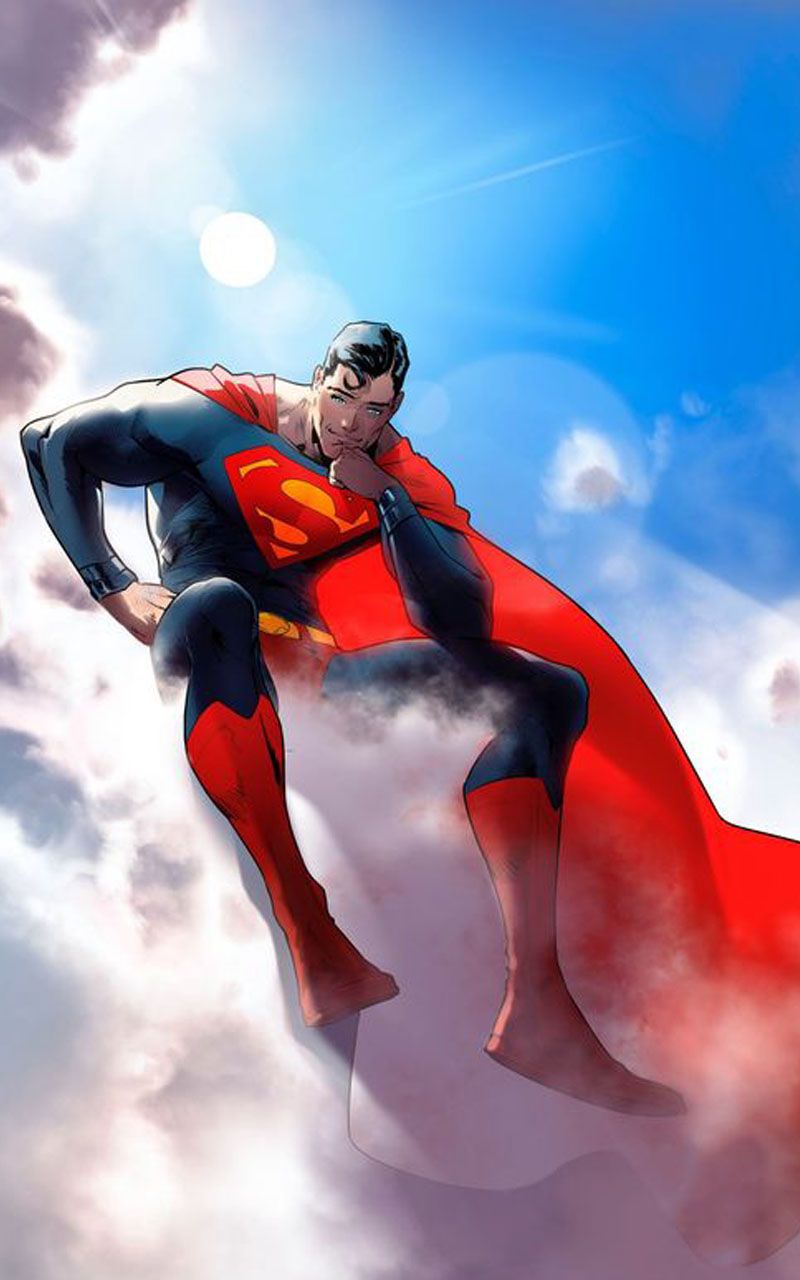 Superman In The Sky - HD Wallpaper 