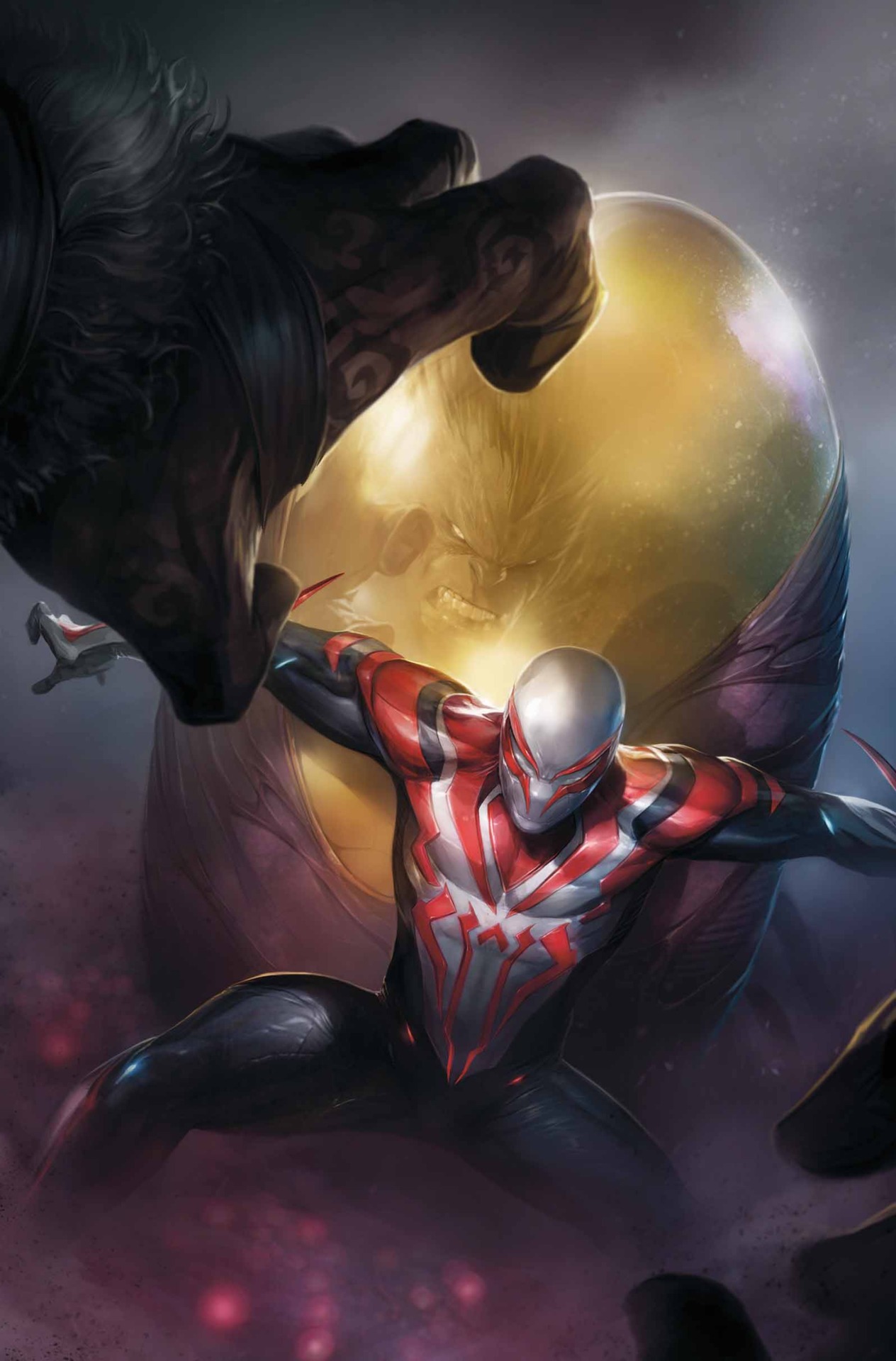 High Resolution Wallpaper - Spider Man 2099 Wallpaper Hd 1080p - HD Wallpaper 