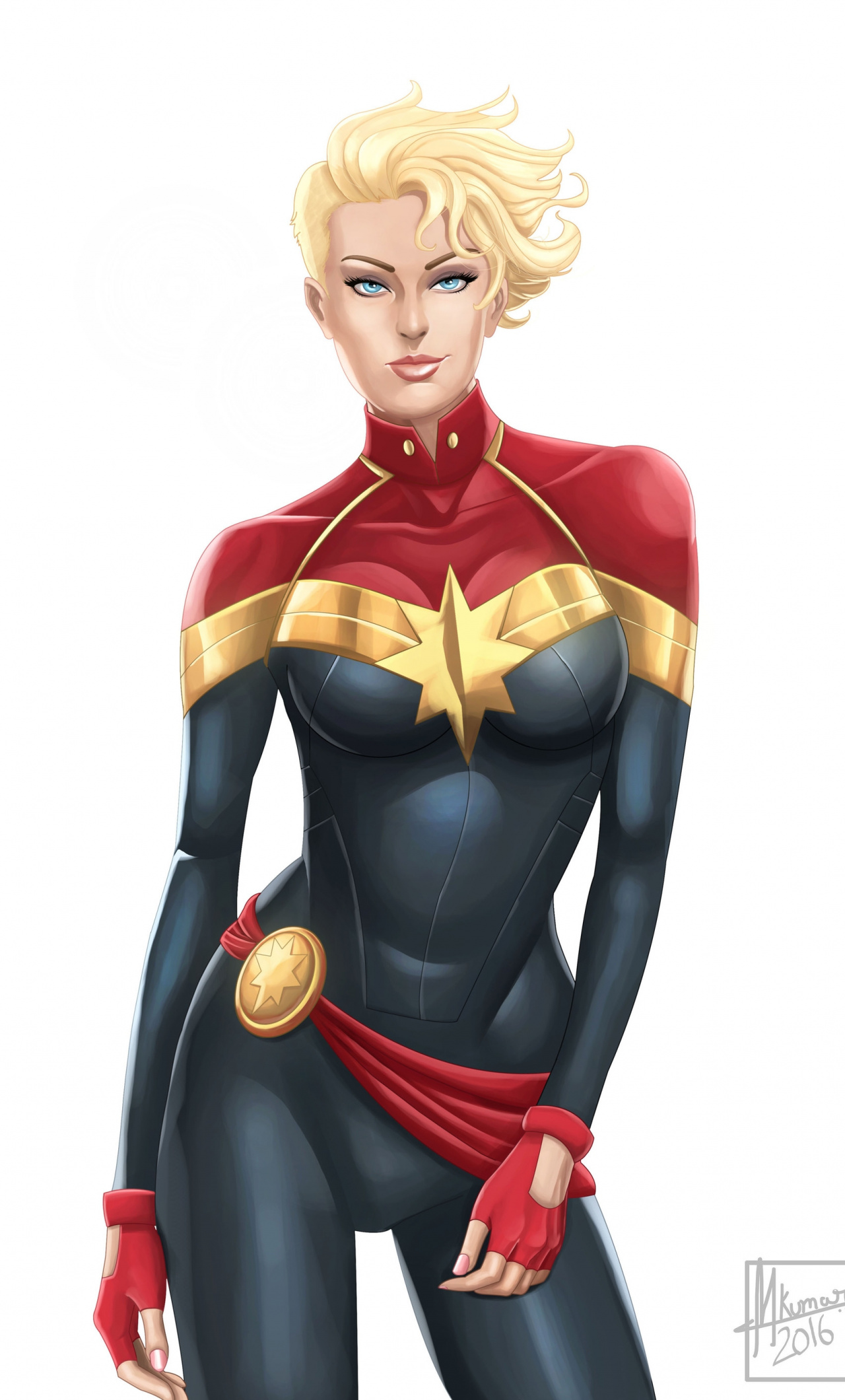 Captain Marvel - HD Wallpaper 