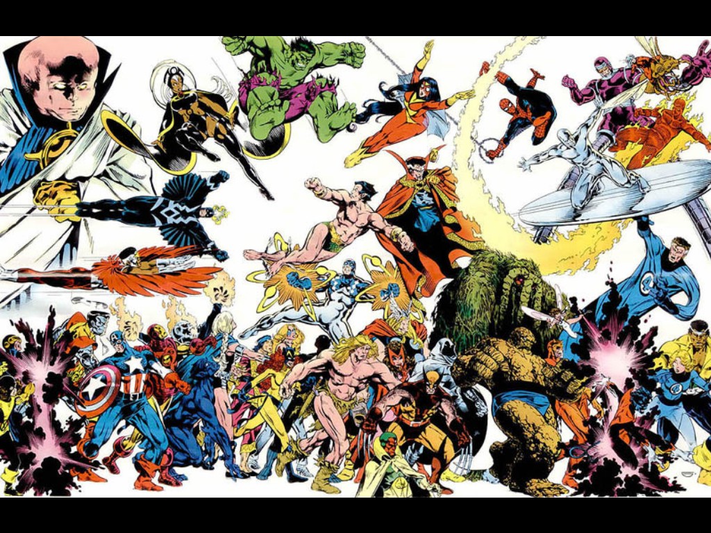 Michael Golden Marvel Universe - HD Wallpaper 