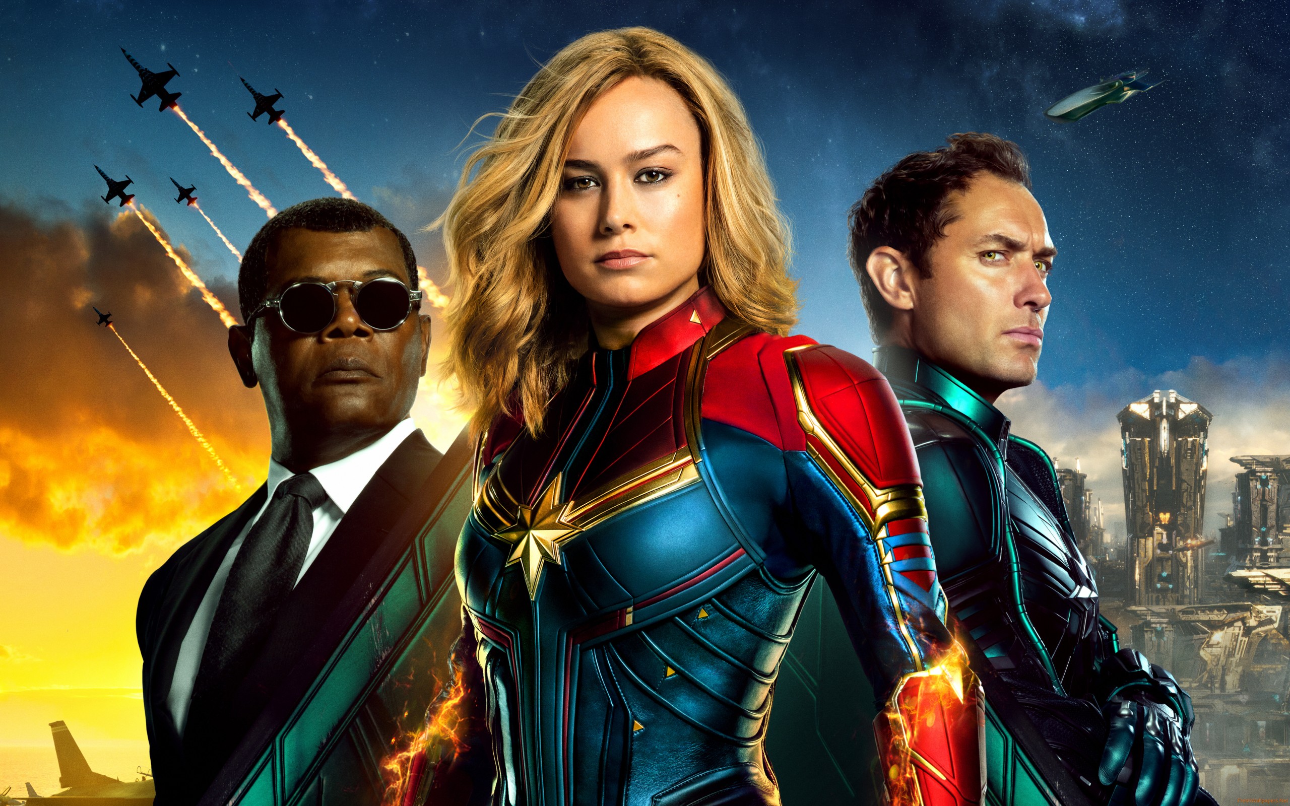 Captain Marvel Early Reviews - HD Wallpaper 