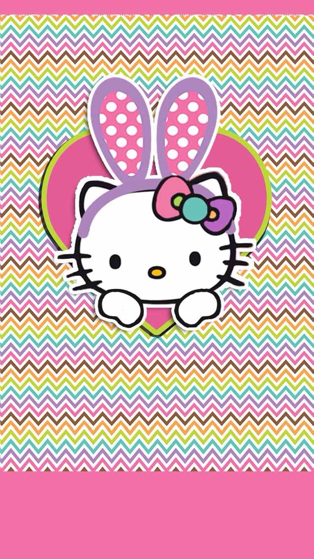 Wallpaper De Hello Kitty - Hello Kitty Riding Scooter - HD Wallpaper 