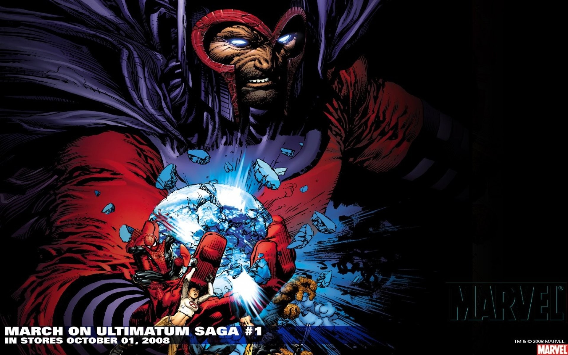 March On Ultimatum Saga - HD Wallpaper 