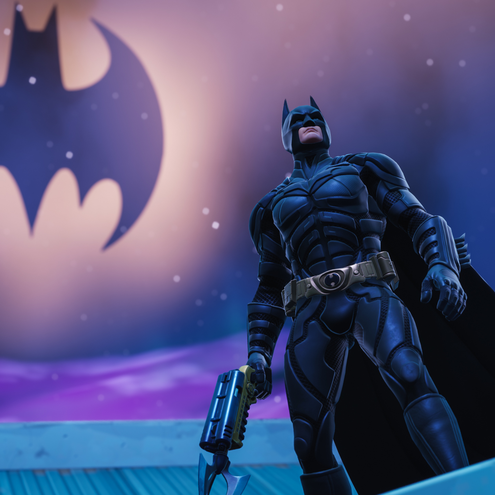 Fortnite Batman Background - HD Wallpaper 