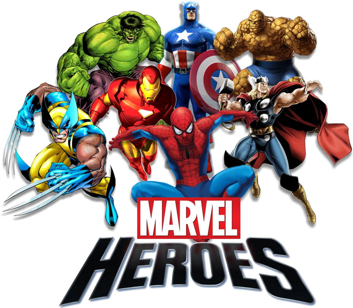 Nice Images Collection - Marvel Heroes Png - HD Wallpaper 
